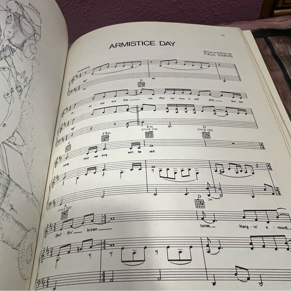 Vintage Paul Simon, New Songs, 1976  song book, sheet music, 30+ songs - Picture 6 of 9